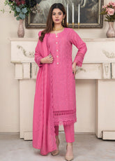 Icon By MR Textile Embroidered Chikankari Karandi Unstitched 3 Piece Suit - MRT24ICK 07